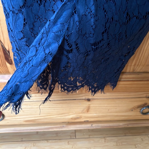 NWT Marokeety Dress Sleeveless Lace Lined Elegant Cocktail Midi Womens Small - Picture 3 of 8